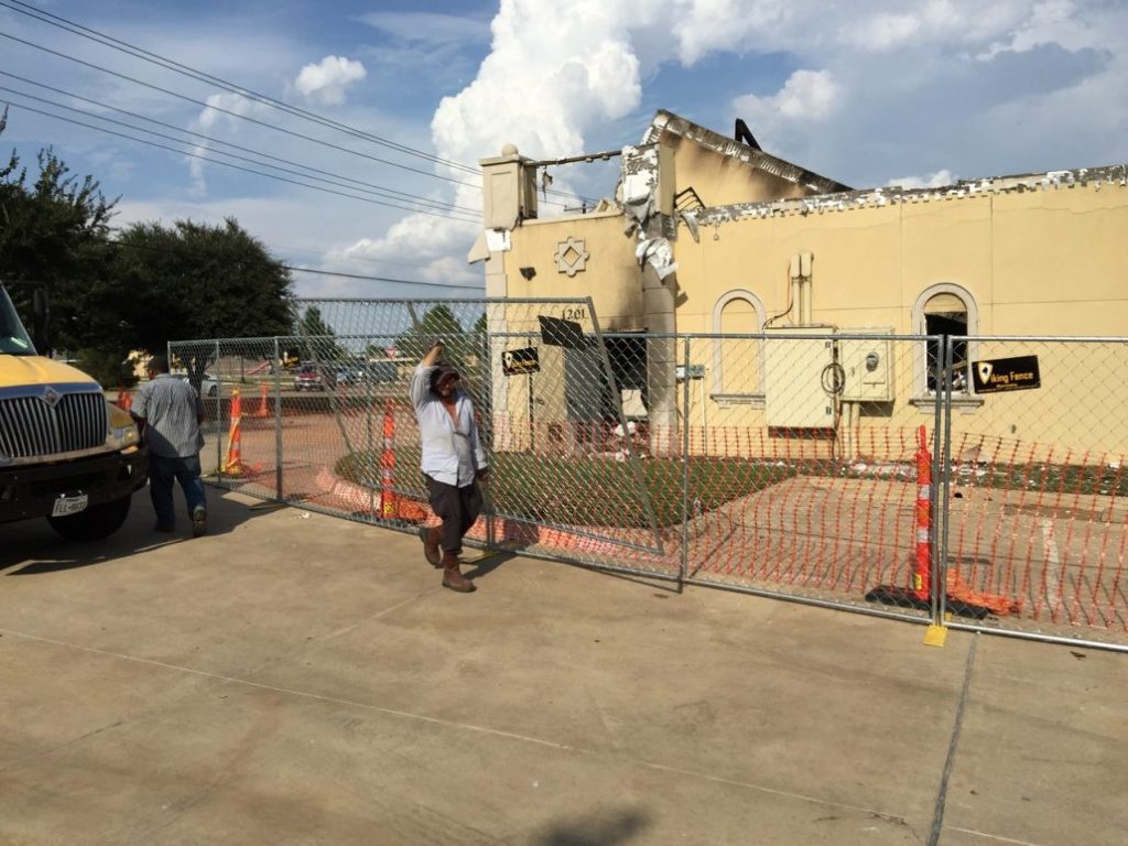 Temporary Construction Fence