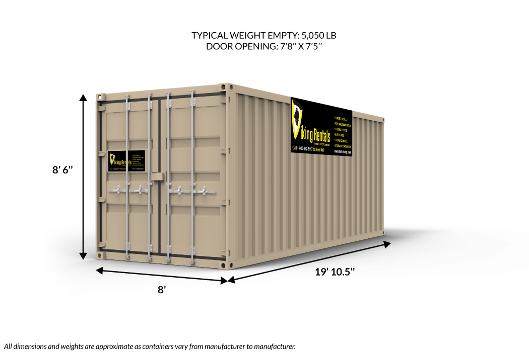 Storage Containers Houston Viking Rental