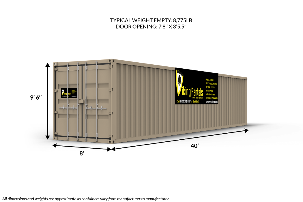 Storage Containers Houston Viking Rental