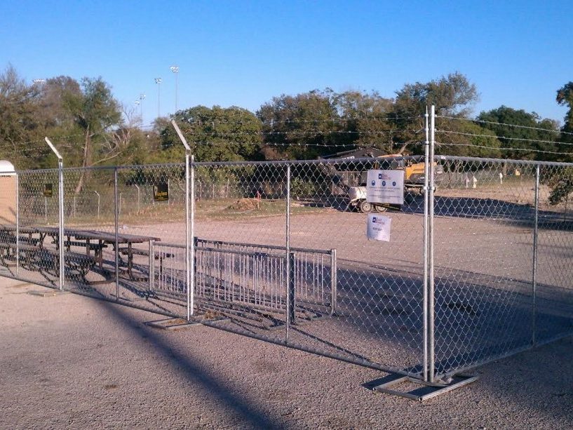 Barbed Wire Security Fence